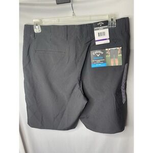 Mens 36w Callaway Active Waistband Shorts Pinstriped Optidri Golf MSRP $84 Prep‎